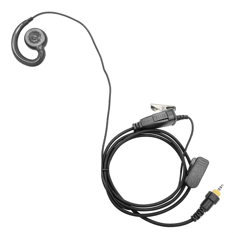 Wired Earphone Mic - 모토로라용 CLP1010 이어피스, 워키토키, C 링이