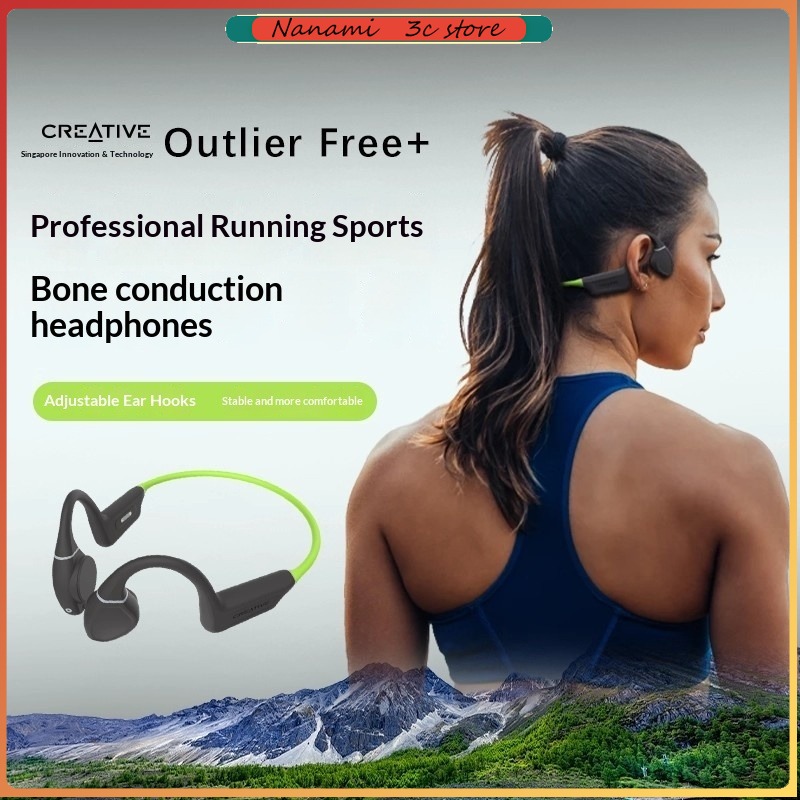 Sports Earphone Hook - 창의적인 방수 골전도 이어폰, 저지연 무선