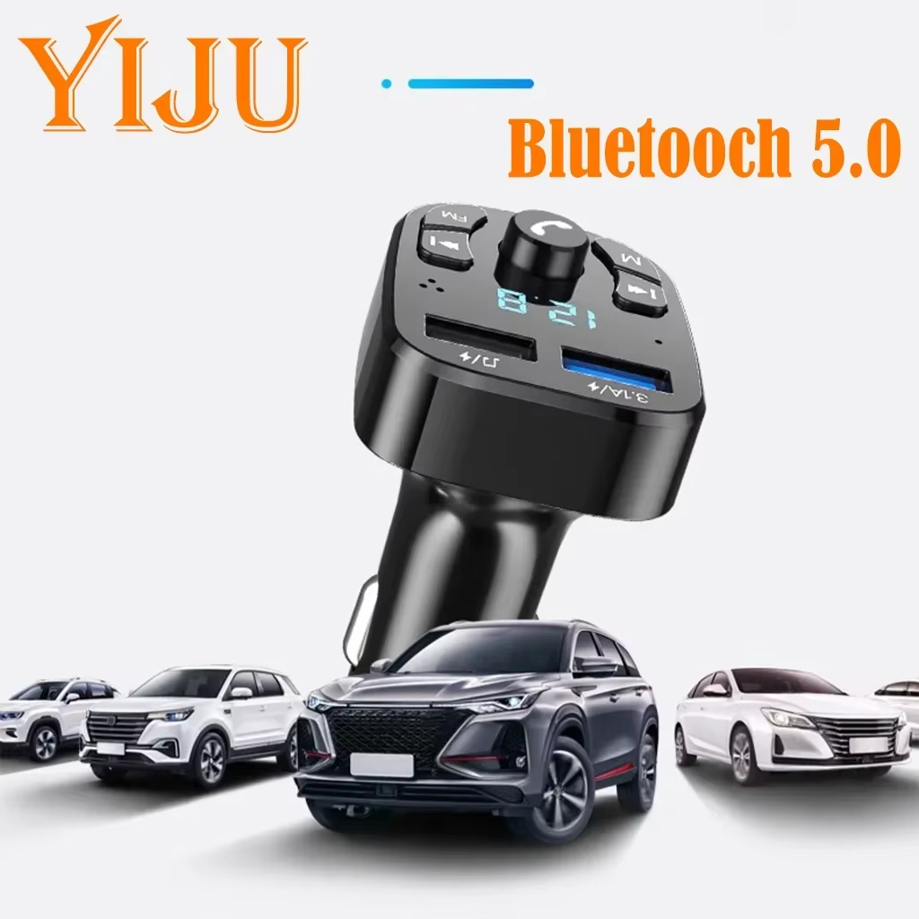 Bluetooth Adapter Receiver - 자동차 블루투스 5.0 Fm 송신기, 무선