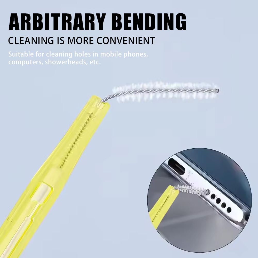 Earbuds Charging Case - 2-in-1 접이식 휴대폰 청소 키트 이어폰
