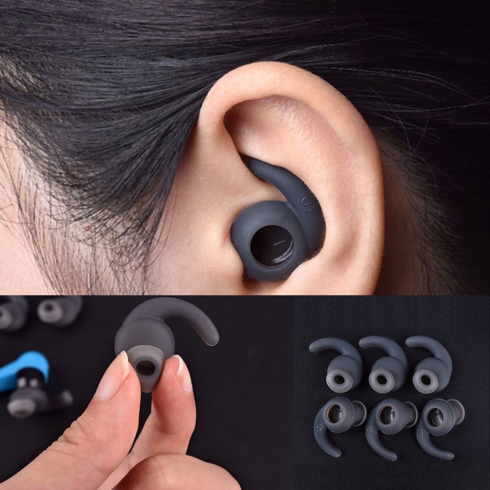 Sports Earphone Hook - 3 쌍 S/M/L 이어폰 스포츠 헤드폰