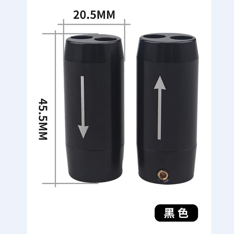 Audio Splitter Y - 4pcs HiFi 알루미늄 Y 분배기 스피커