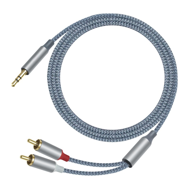 Audio Splitter Y - 컴퓨터 스피커용 3PCS Hifi Y 분배기