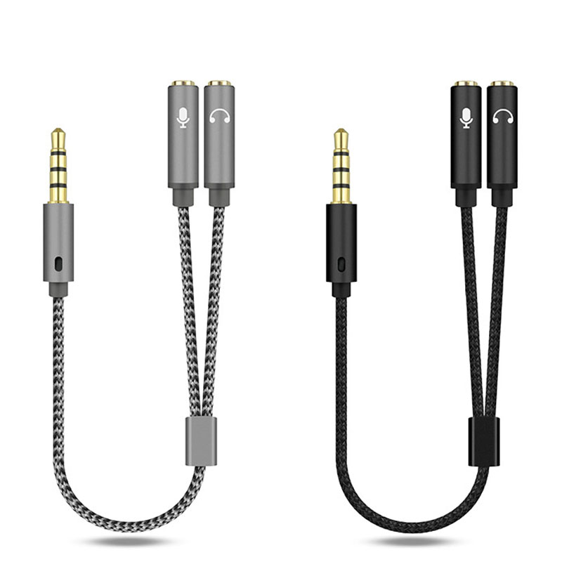 Earphone Splitter Jack - 3.5mm 오디오 분배기 Y 잭 1