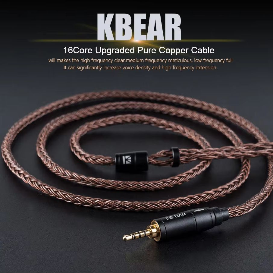 In Ear Monitor Iem - KBEAR 16 코어 2핀 IEM 헤드폰