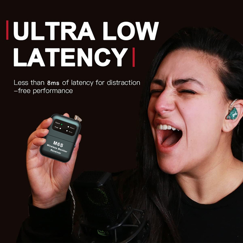 In Ear Monitor Iem - A73E-2.4G 무선 이어폰 모니터 시스템 송신기
