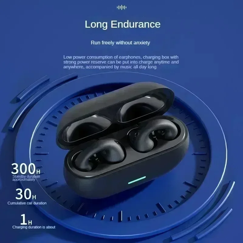 OWS 이어클립 이어폰 무선 블루투스 5.3 헤드셋 H - Earbuds Charging Case 리뷰 및 가격