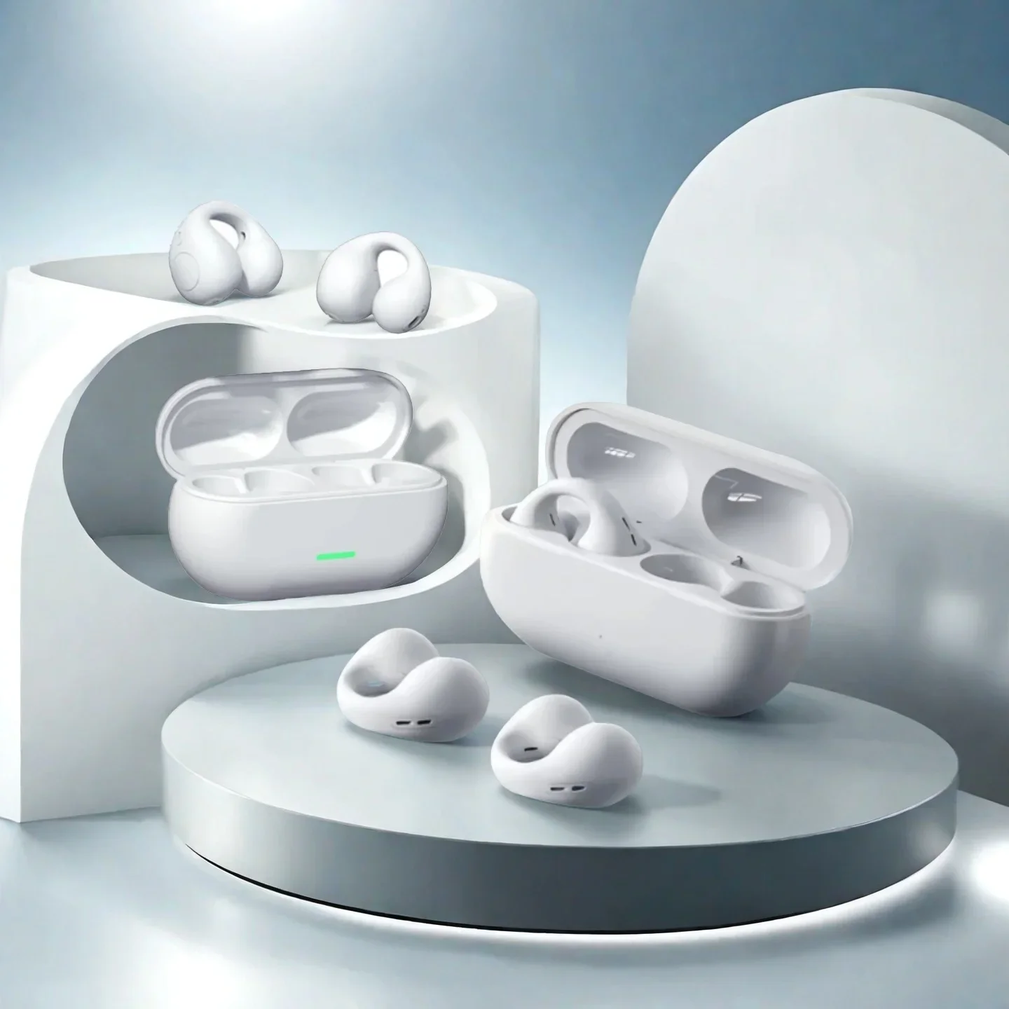 OWS 이어클립 이어폰 무선 블루투스 5.3 헤드셋 H - Earbuds Charging Case 리뷰 및 가격