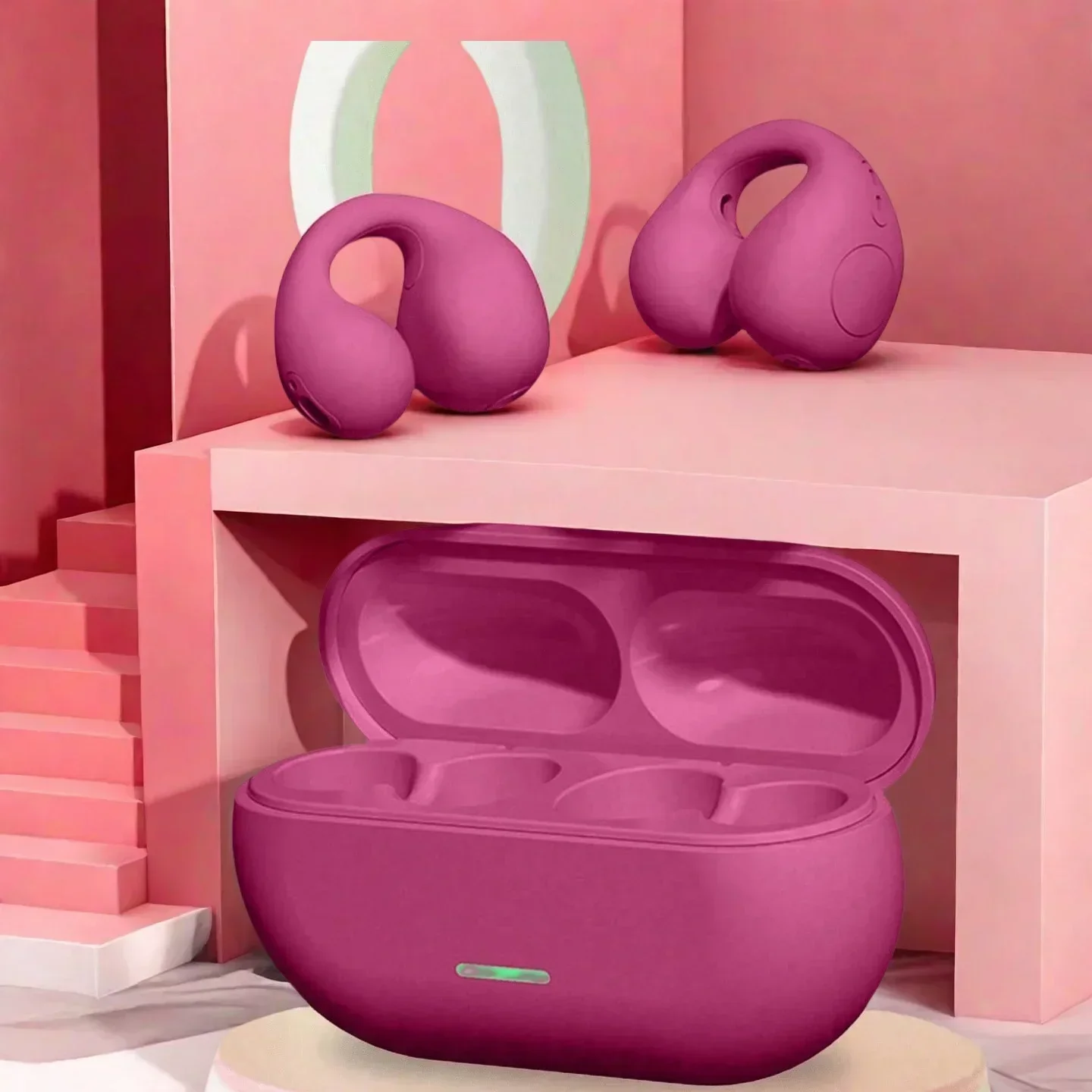 OWS 이어클립 이어폰 무선 블루투스 5.3 헤드셋 H - Earbuds Charging Case 리뷰 및 가격