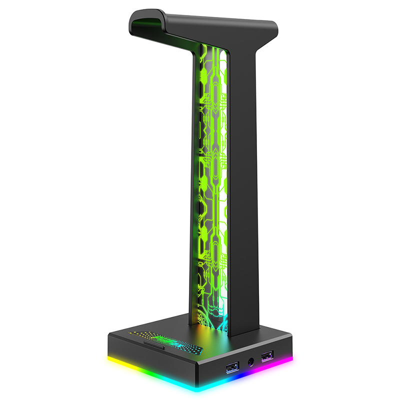 RGB 게이밍 헤드폰 스탠드 듀얼 USB 포트 3.5m - Gaming Headset Rgb 리뷰 및 가격