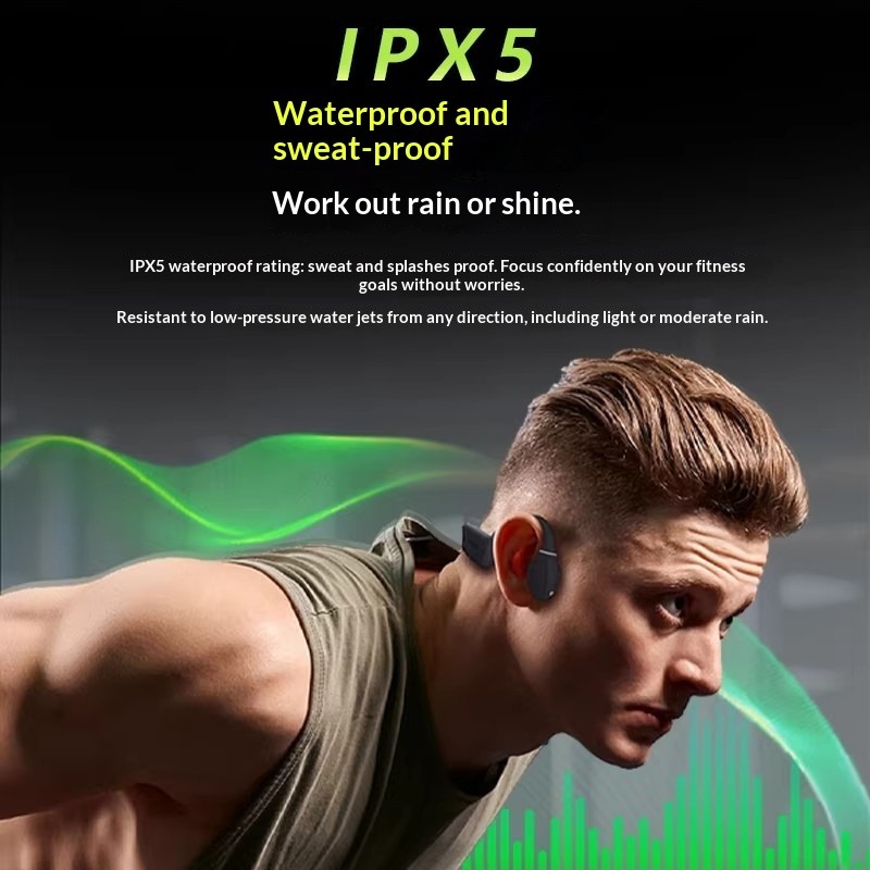창의적인 방수 골전도 이어폰, 저지연 무선 스포츠 블루 - Sports Earphone Hook 리뷰 및 가격