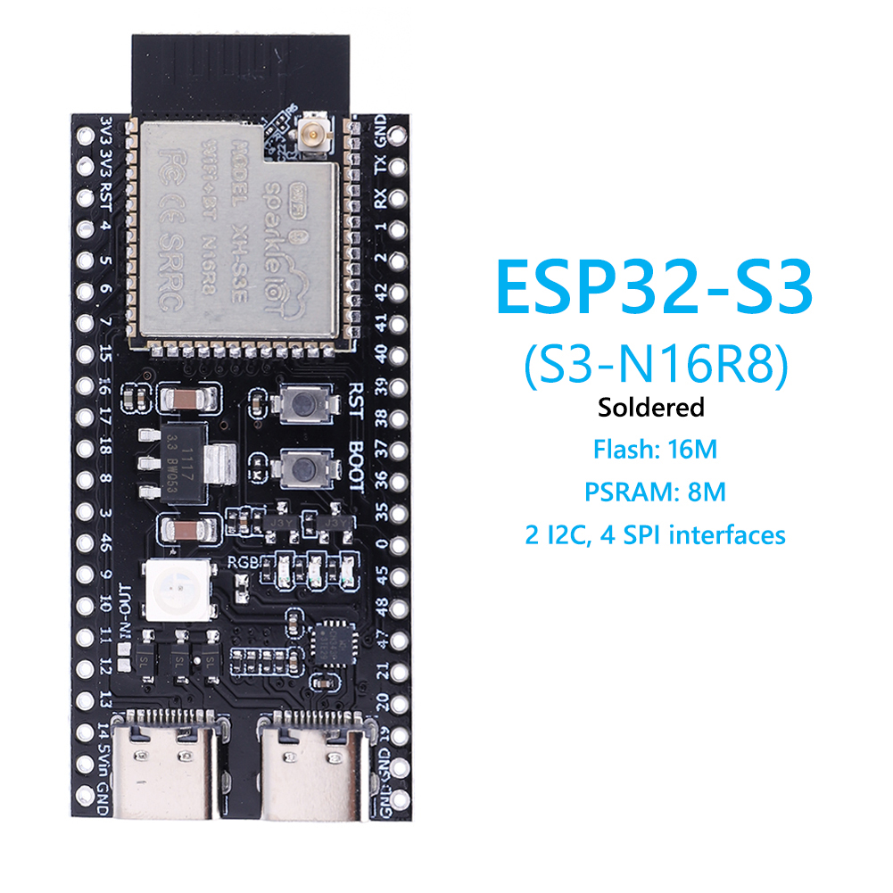 ESP32 S3 N16R8 N8R2 확장 어댑터 키트가 - Usb C Earphone 리뷰 및 가격