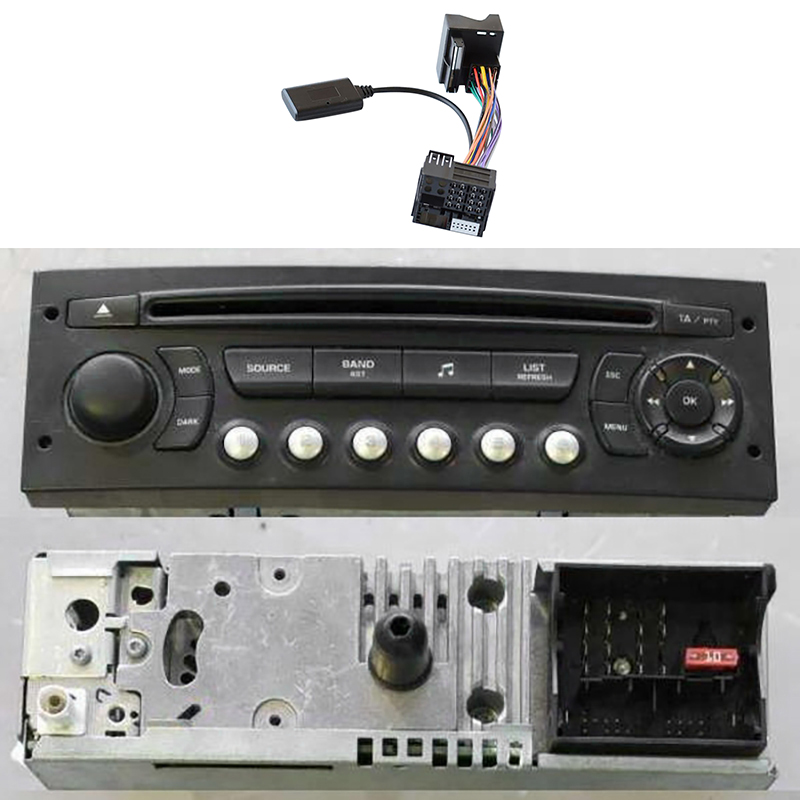 푸조 시트로엥 C2 C5 RD45 RD4 라디오 모듈  - Bluetooth Adapter Receiver 리뷰 및 가격
