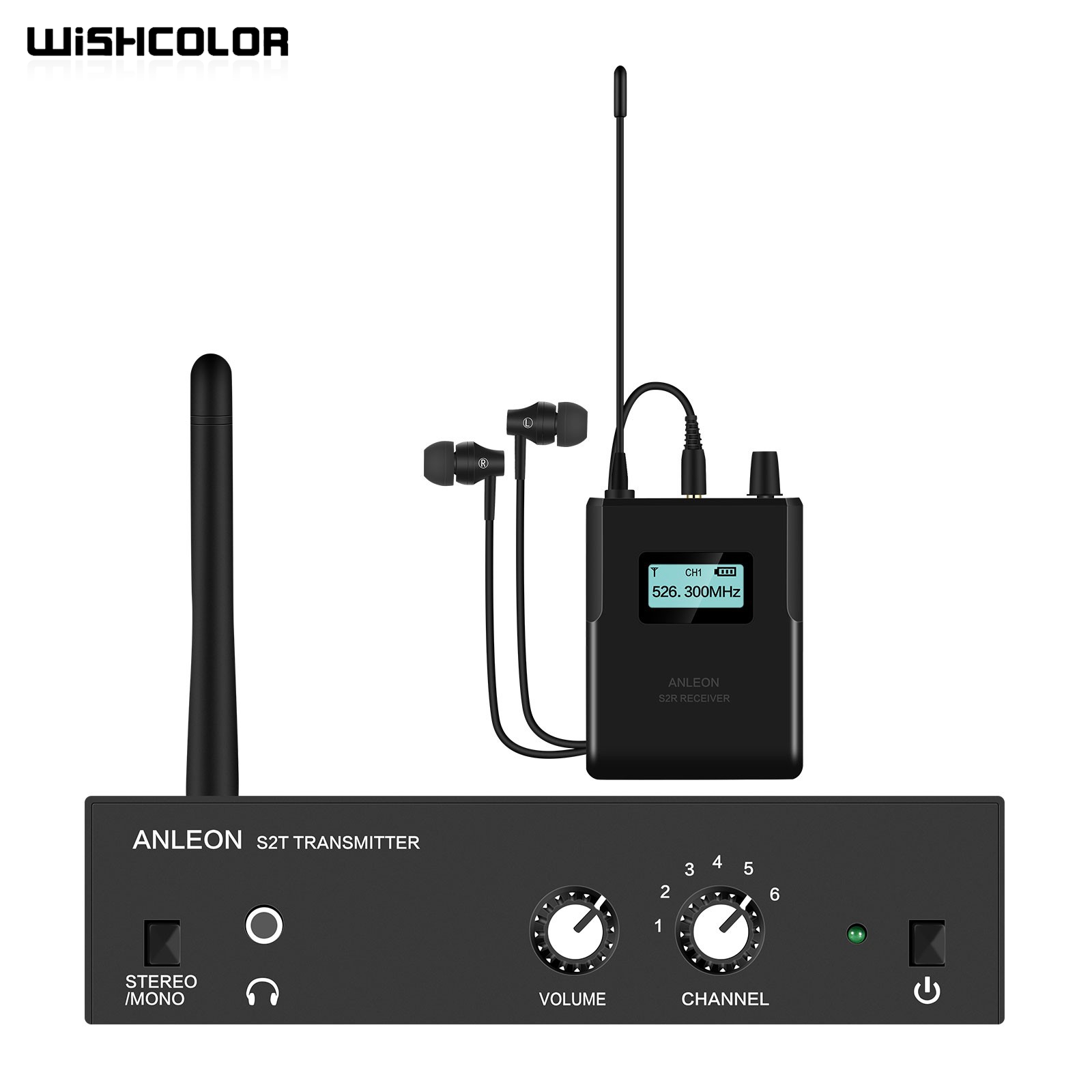 Wishcolor ANLEON S2 526-535MHz - In Ear Monitor Iem 리뷰 및 가격