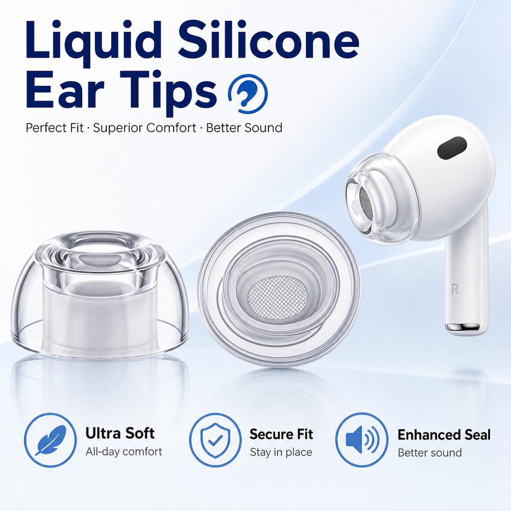 AirPods Pro 3용 실리콘 이어팁 미끄럼 방지  - Silicone Ear Tip Replacement 리뷰 및 가격