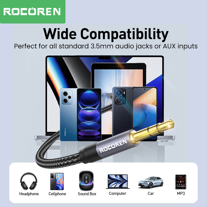Rocoren 3.5mm 잭 오디오 케이블 잭 3.5m - Cable Extension 3.5 리뷰 및 가격