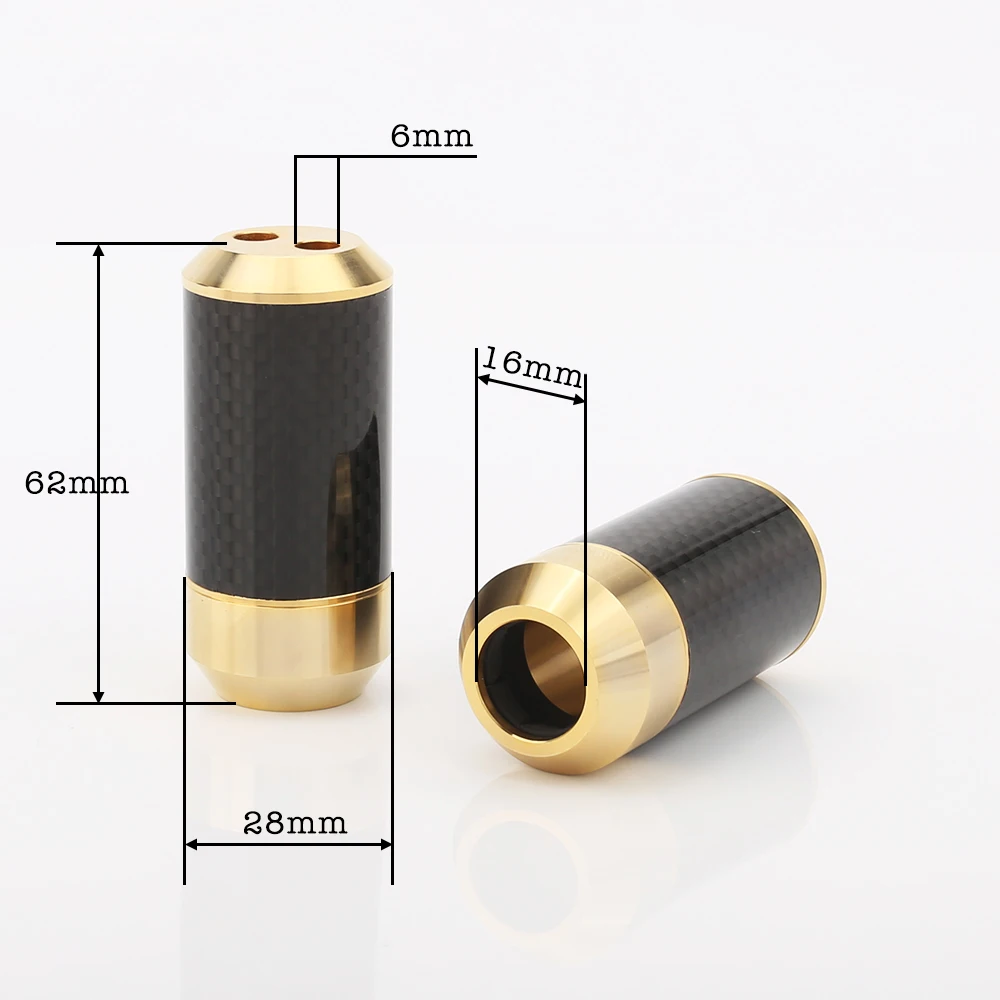 Audiocrast 탄소 섬유 금도금 16mm ~ 2x - Audio Splitter Y 리뷰 및 가격