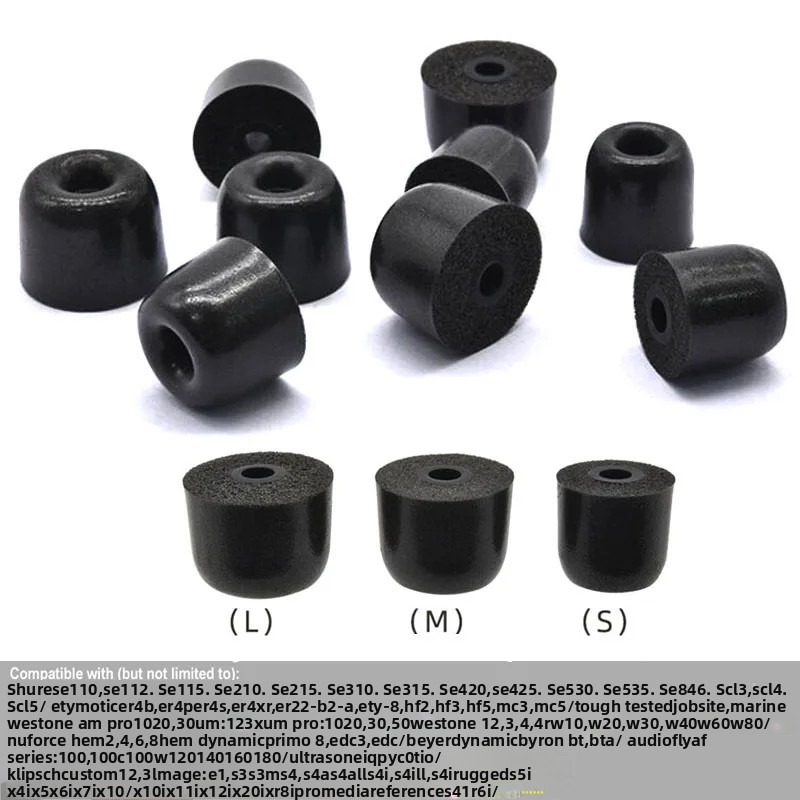 20쌍 ANJIRUI T100 메모리 폼 이어 팁 Sh - Earphone Foam Tip 리뷰 및 가격