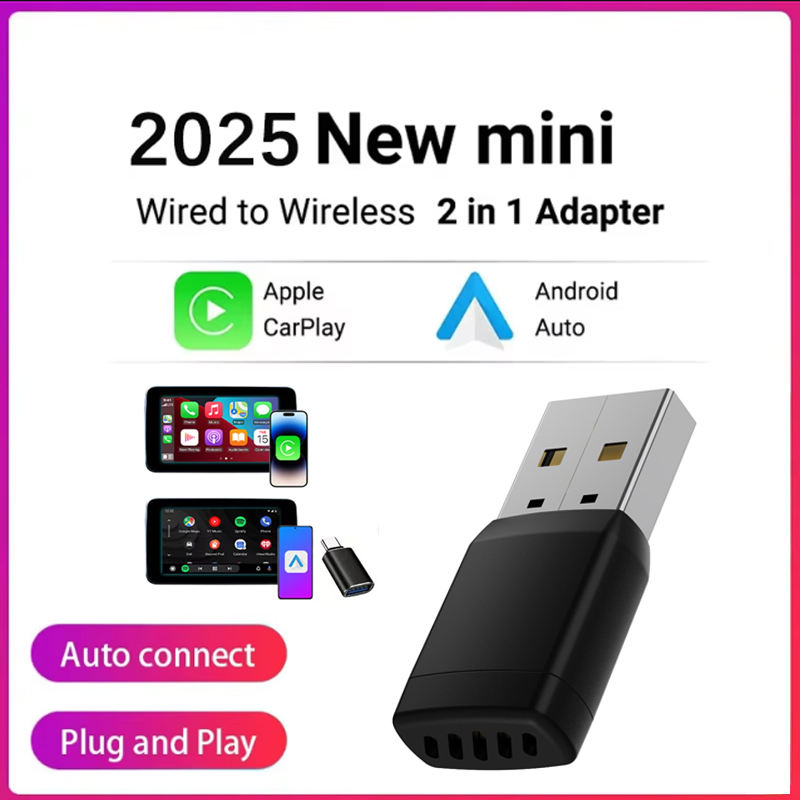 무선 어댑터 스마트 무선 카플레이 안드로이드 오토 US - Bluetooth Adapter Receiver 리뷰 및 가격