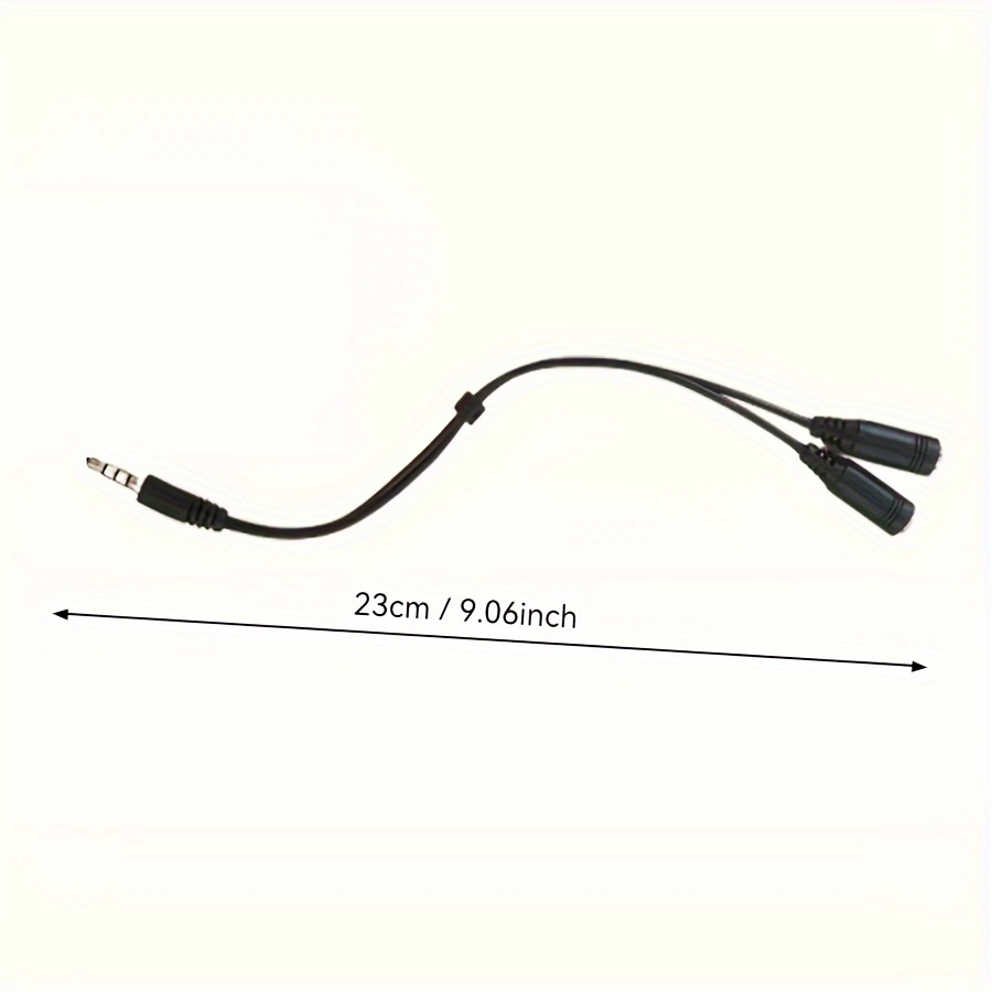 3.5mm 스테레오 오디오 1남성 - 2여성 헤드폰 마 - Audio Splitter Y 리뷰 및 가격