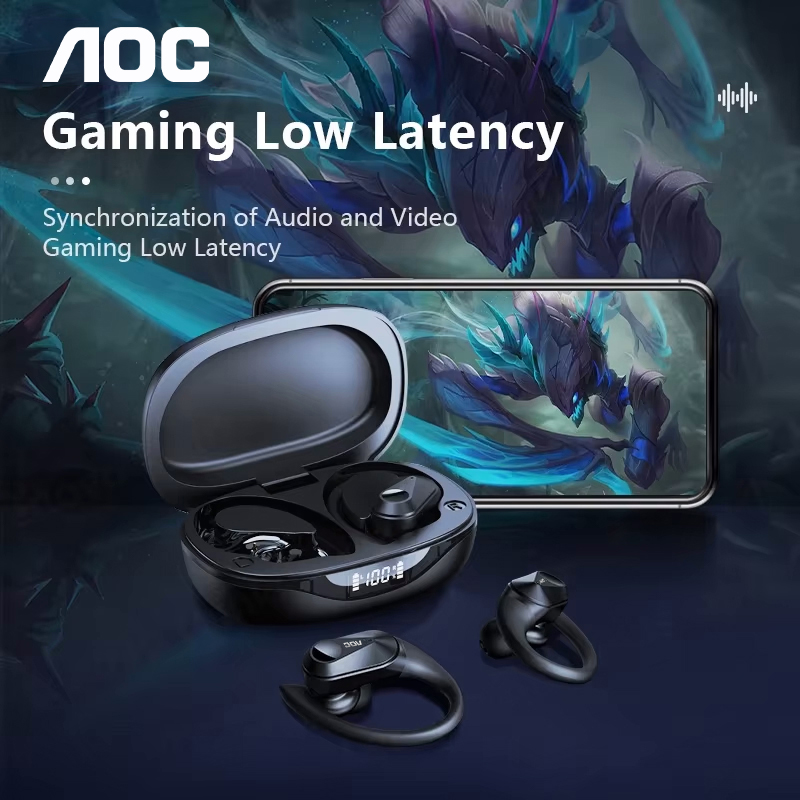 초이스 AOC 스포츠 헤드셋 무선 블루투스 6.0 이어 - Wired Earphone Mic 리뷰 및 가격