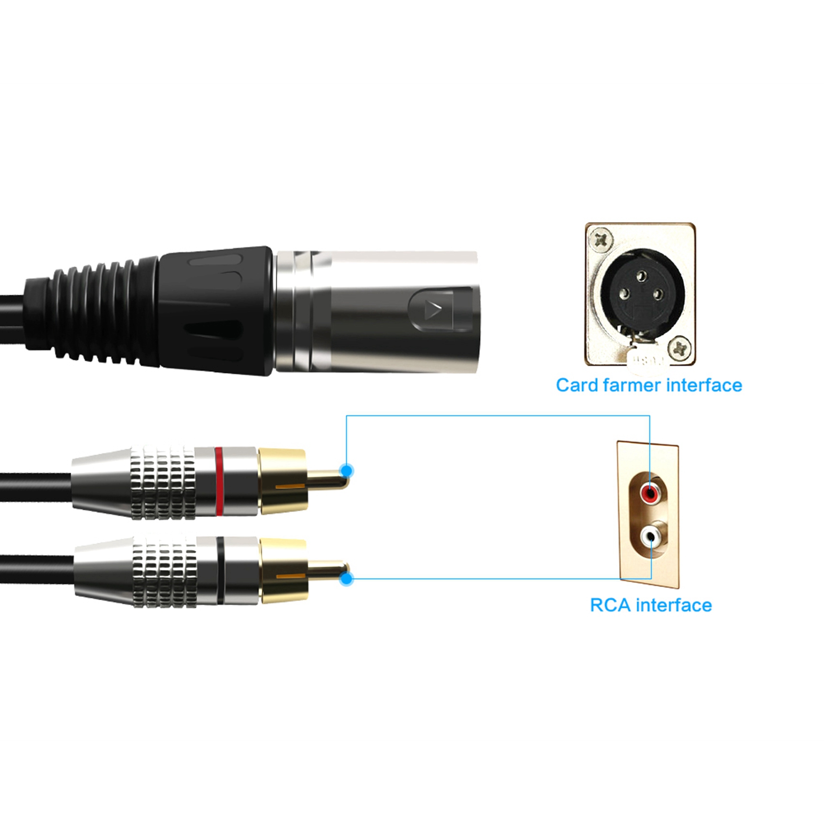 스테레오 오디오 케이블 커넥터 Y 스플리터 코드, 마이 - Audio Splitter Y 리뷰 및 가격