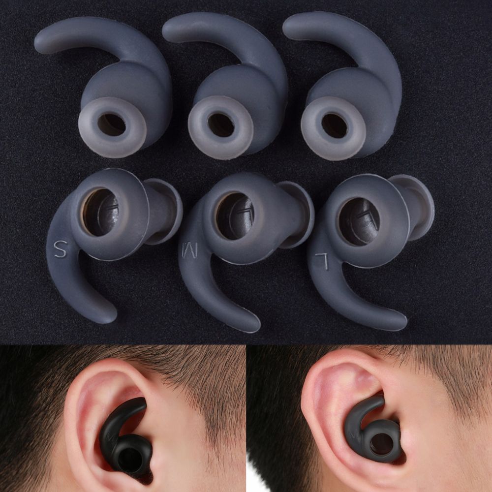3 쌍 S/M/L 이어폰 스포츠 헤드폰 실리콘 커버 이 - Sports Earphone Hook 리뷰 및 가격