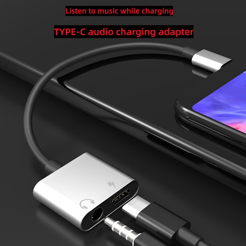 2 in 1 오디오 어댑터 C타입 충전 Aux OTG  - Audiophile Headphone Wired 리뷰 및 가격