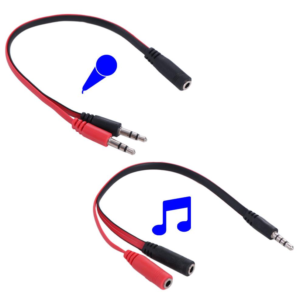 헤드폰 이어폰 컴퓨터용 오디오 분배기 케이블, 1 암에 - Earphone Splitter Jack 리뷰 및 가격