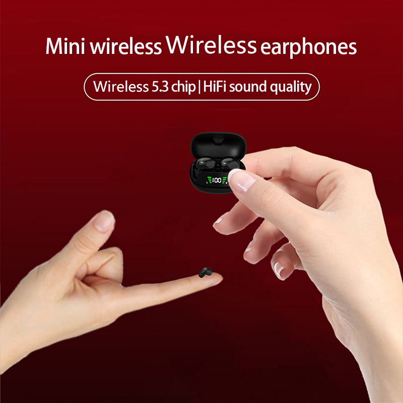 미니 무선 TWS 블루투스 5.3 헤드셋 마이크가 있는 - Wireless Earbuds Tws 리뷰 및 가격