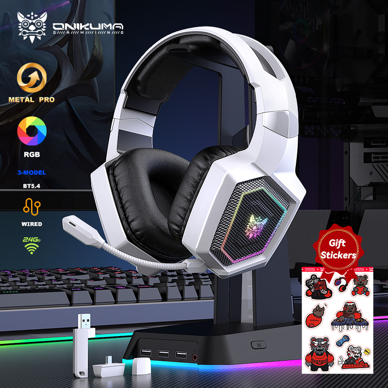 ONIKUMA PS5 PS4 PC Mac 용 2.4GH - Gaming Headset Rgb 리뷰 및 가격