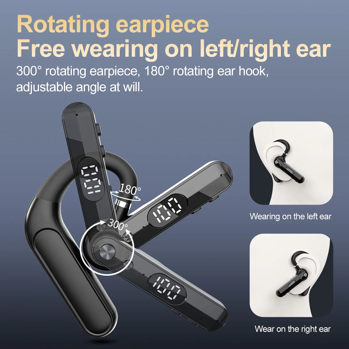 마이크가 장착된 무선 블루투스 헤드폰 이어폰 AI 지능 - Noise Cancelling Headphone 리뷰 및 가격