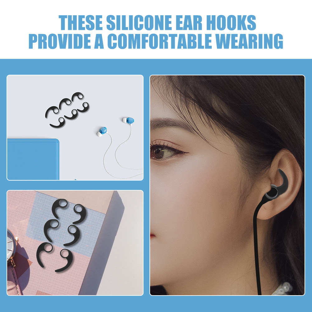 12개 이어훅 실리콘 스포츠용 미끄럼 방지 인이어 이어 - Silicone Ear Tip Replacement 리뷰 및 가격