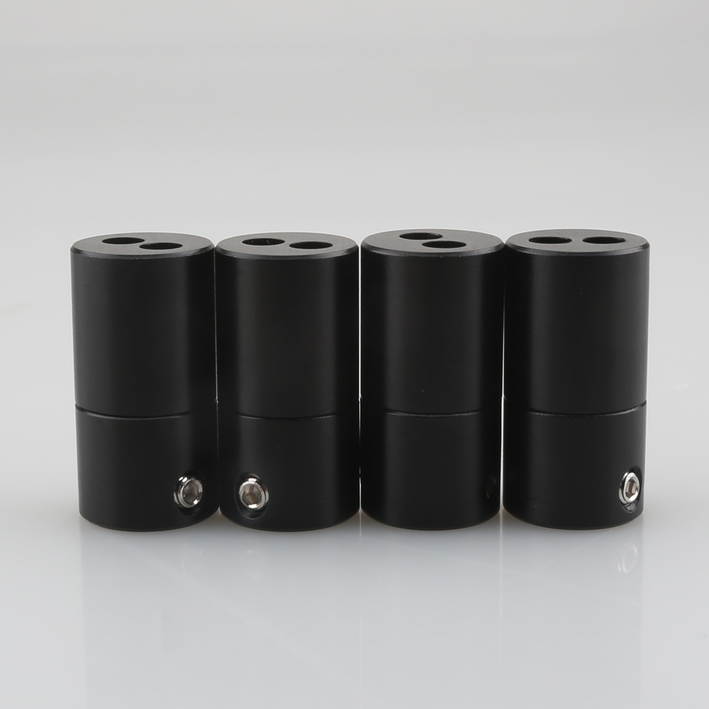 4PCS 알루미늄 합금 하이파이 스피커 케이블 스플리터 - Audio Splitter Y 리뷰 및 가격