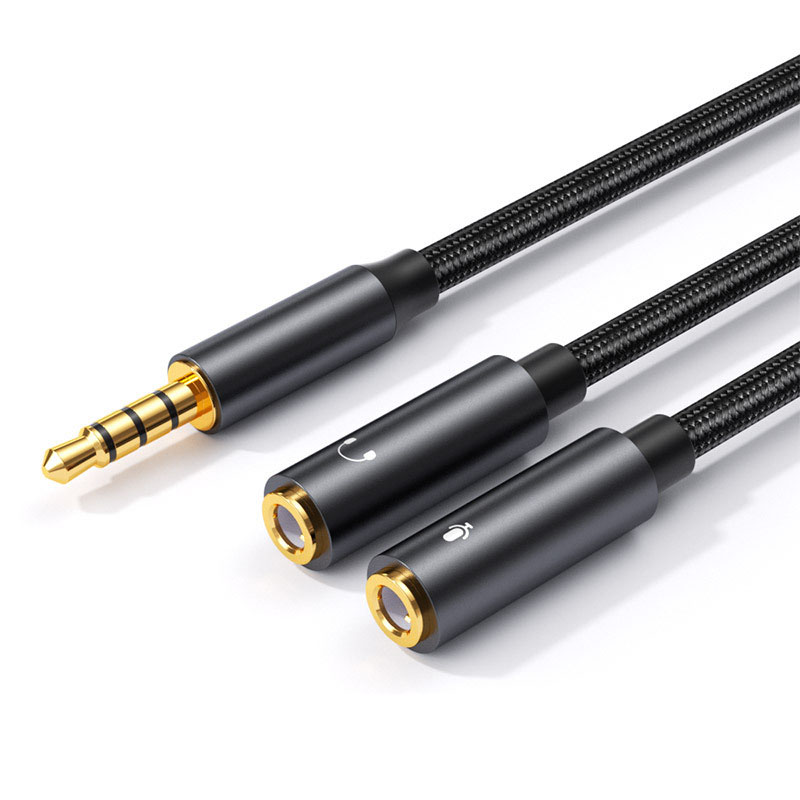 3.5mm 잭 Aux 오디오 케이블 남성-여성 1-2  - Earphone Splitter Jack 리뷰 및 가격