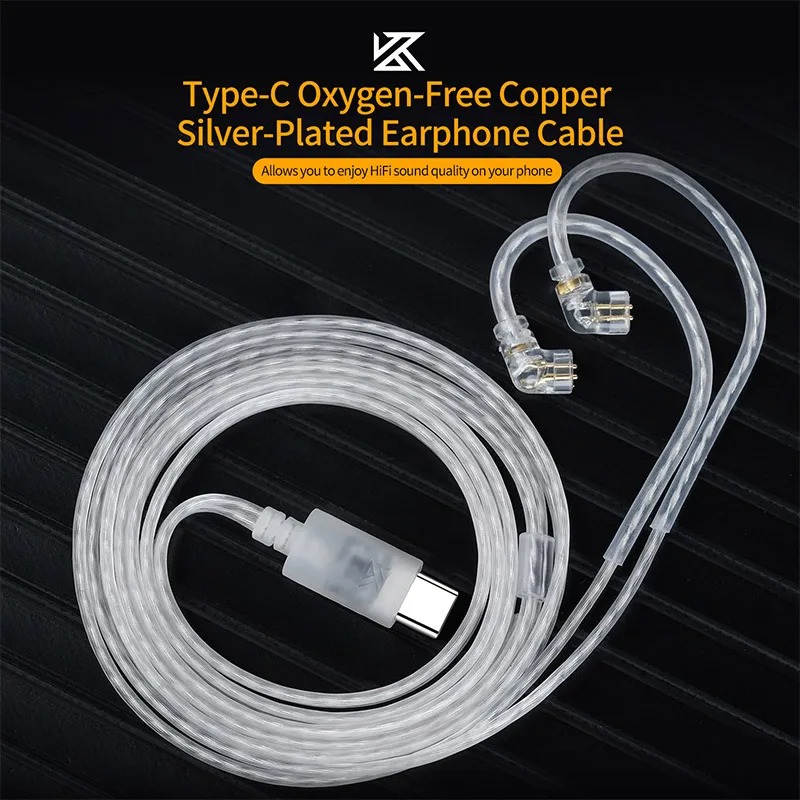 KZ 이어폰 Type-c 2PIN 케이블 KZ DQ6  - Wired Earphone Mic 리뷰 및 가격