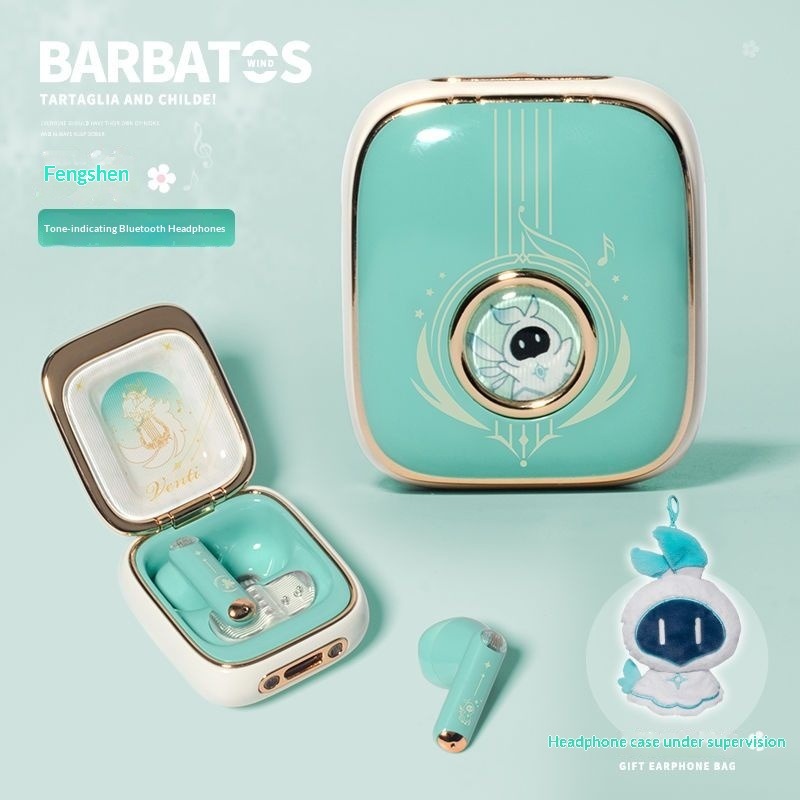 새로운 Genshin Impact Venti 이어폰 T - Wireless Earbuds Tws 리뷰 및 가격